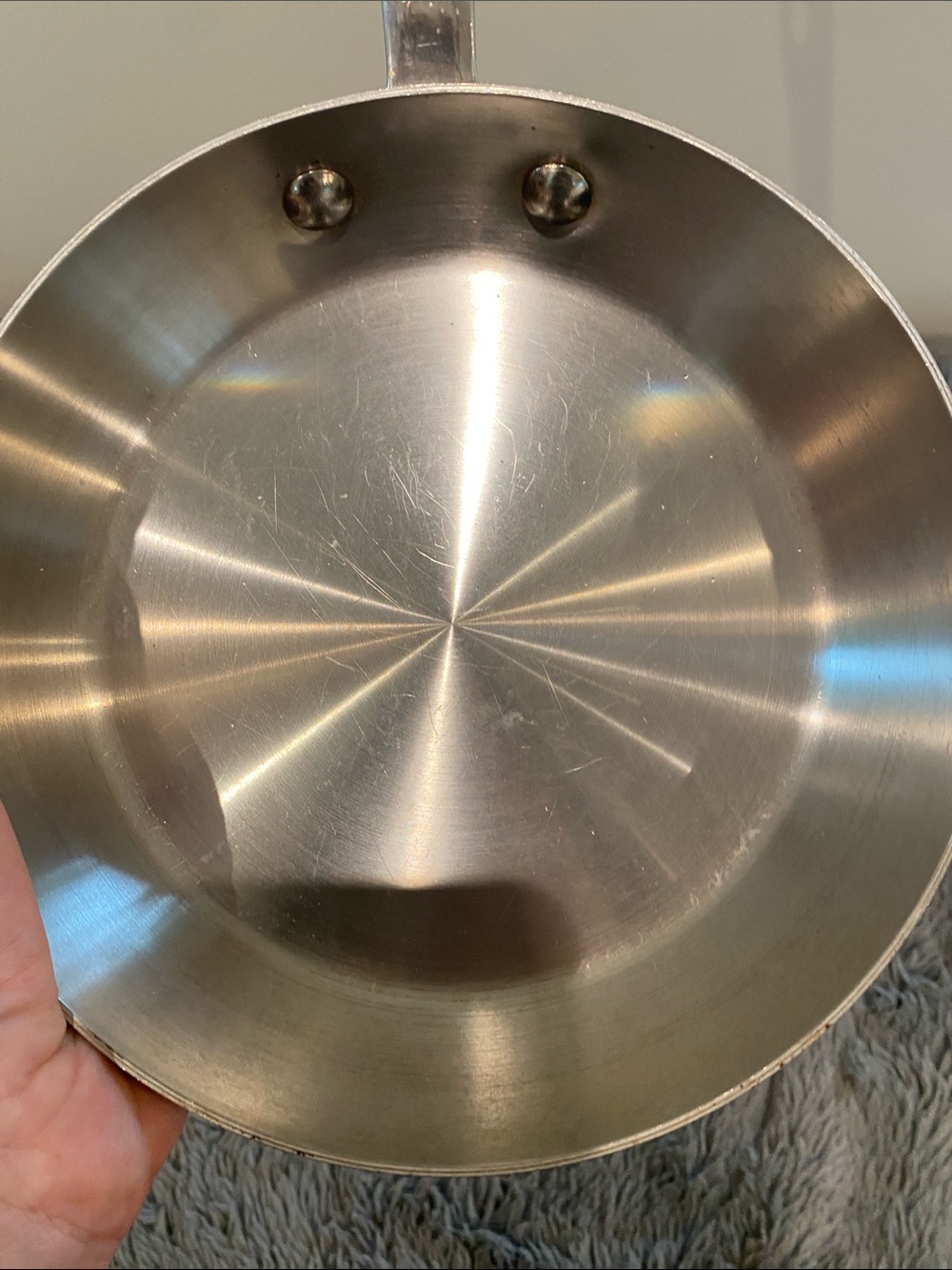 All -Clad Stainless steel 7.5 inch skillet pan used - Picture 2 of 11